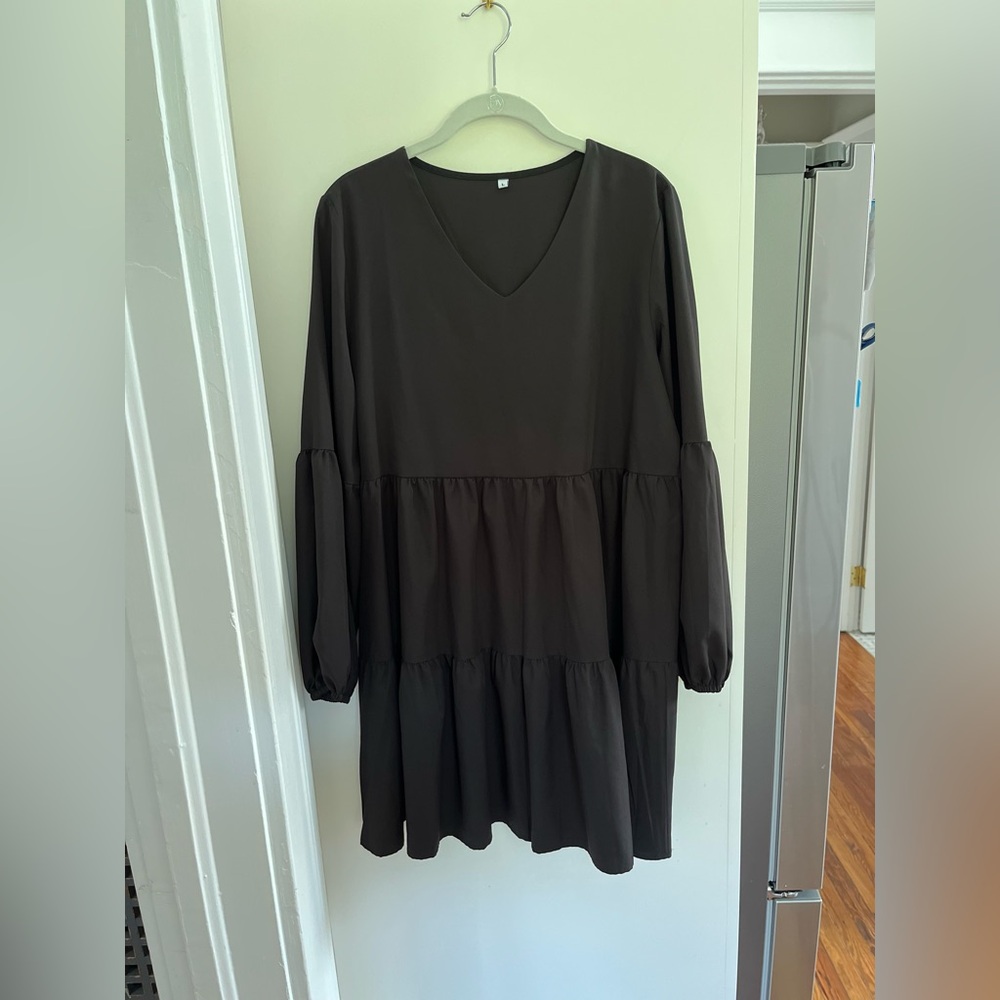 Amazon Essentials Size L Black Dress